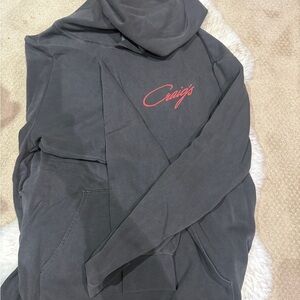 Craig's Nashville Black Hoodie Parm to Table